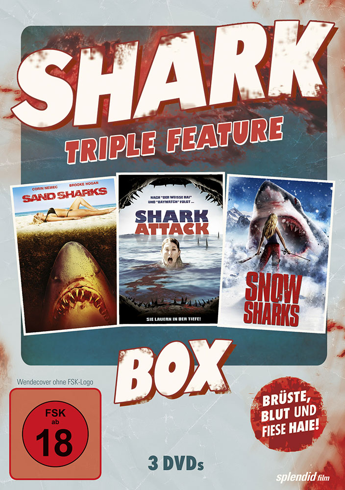 SHARK TRIPLE FEATURE (3DVD) - Uncut