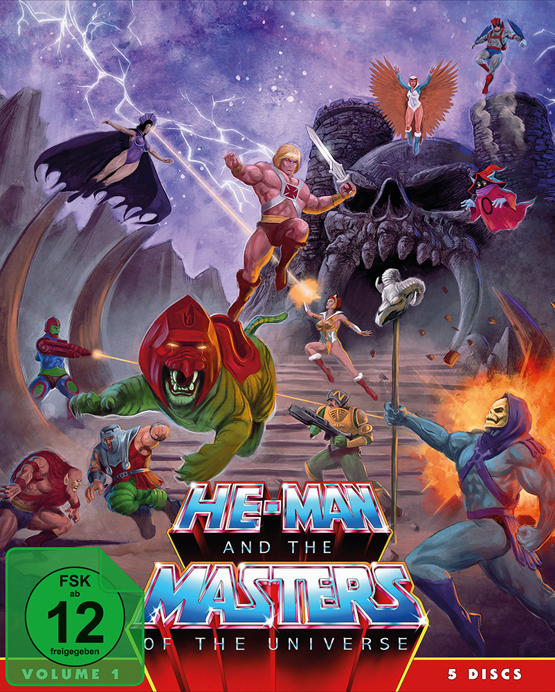 HE-MAN AND THE MASTERS OF THE UNIVERS (1983) - Volume 1 (Blu-Ray) (5Discs)