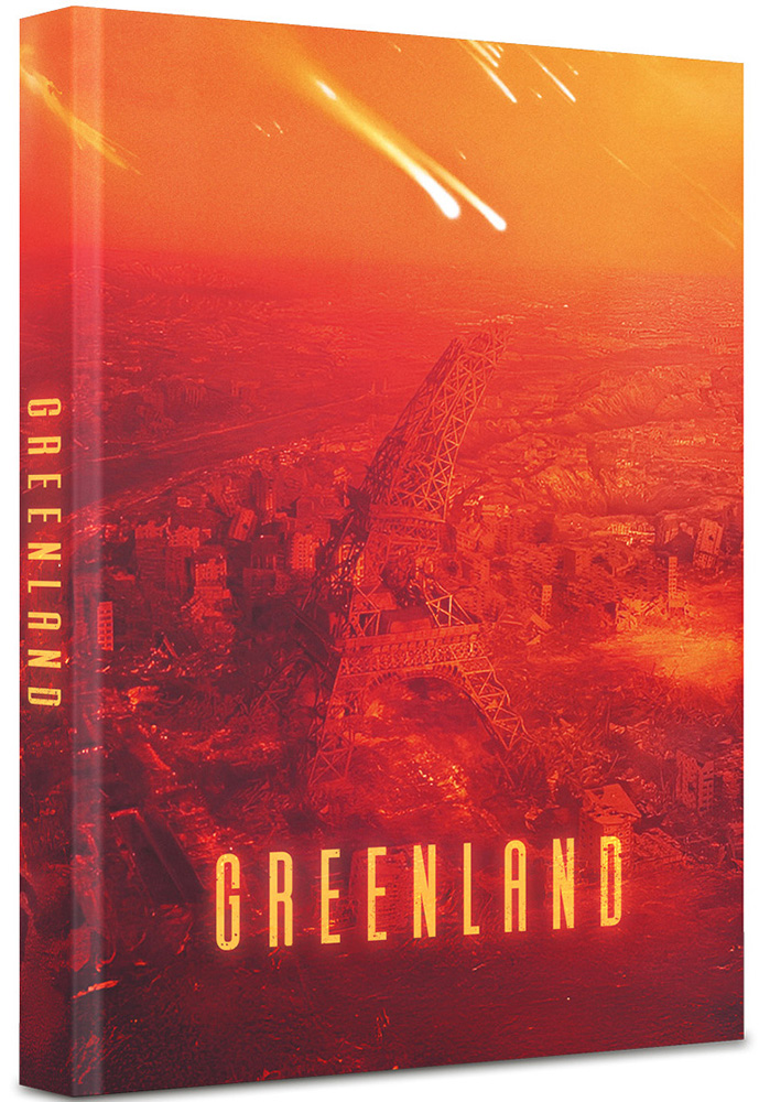 GREENLAND (4K UHD+Blu-Ray) - Cover WP - Mediabook (Wattiert) - Limited 111 Edition
