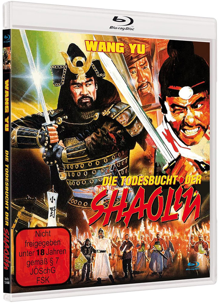 WANG YU - DIE TODESBUCHT DER SHAOLIN (Blu-Ray) - Cover A