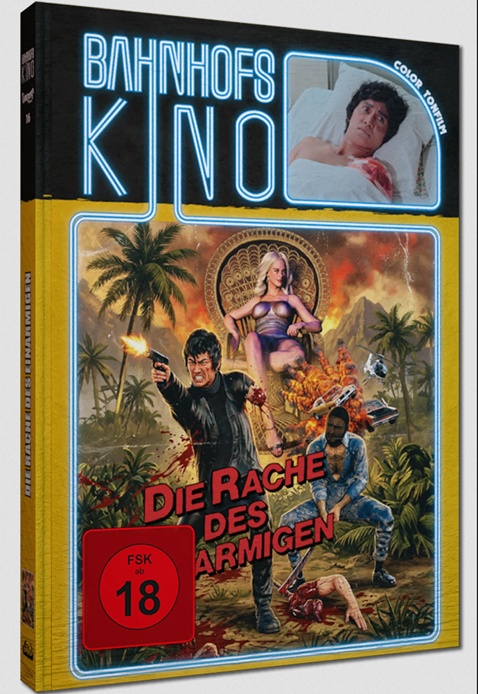 RACHE DES EINARMIGEN, DIE (Blu-Ray+2DVDs) - Cover B - Mediabook - Limited 444 Edition + Bonus-Film