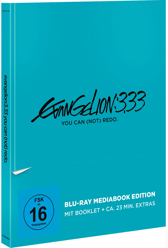 EVANGELION: 3.33  YOU CAN (NOT) REDO (Blu-Ray) - Mediabook - Limited Special Edition