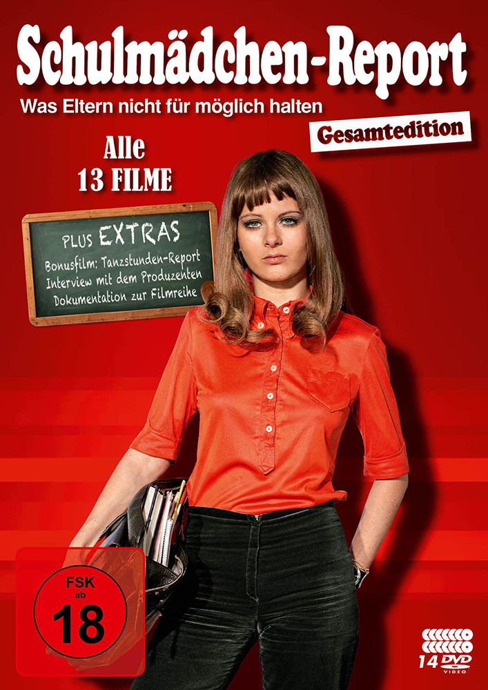 SCHULMÄDCHEN-REPORT - Gesamtedition (14DVDs)  - Alle 13 Filme plus Extras & Tanzstunden-Report