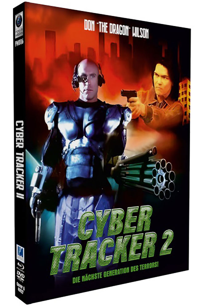 CYBER TRACKER 2 (Blu-Ray+DVD) - Cover A - Mediabook - Limited 222 Edition