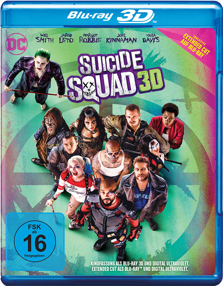 SUICIDE SQUAD, THE (Blu-Ray 3D+Blu-Ray) (2Discs) - Extended Cut