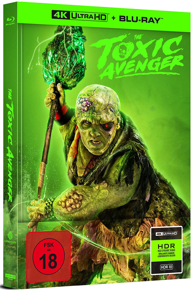 TOXIC AVENGER, THE (2023) (4K UHD+Blu-Ray) - Mediabook - Limited Edition