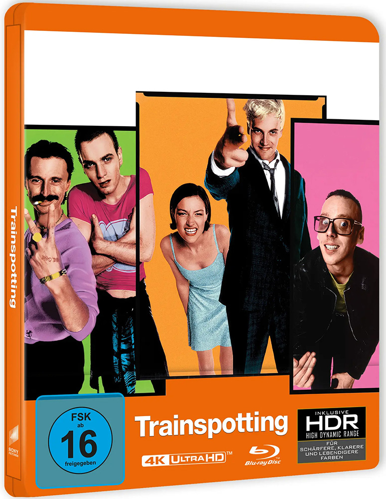 TRAINSPOTTING (4K UHD+Blu-Ray) - Limited SteelBook Edition