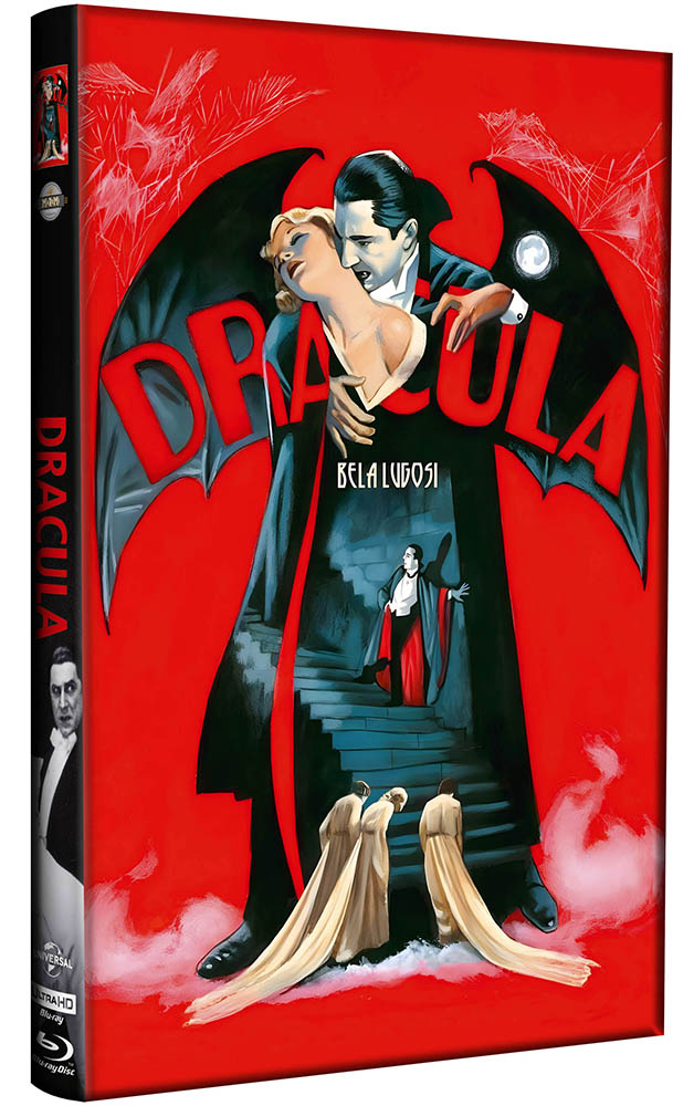 DRACULA (1931) ( (4K-UHD+Blu-Ray+CD)- große Hartbox - Limited Edition