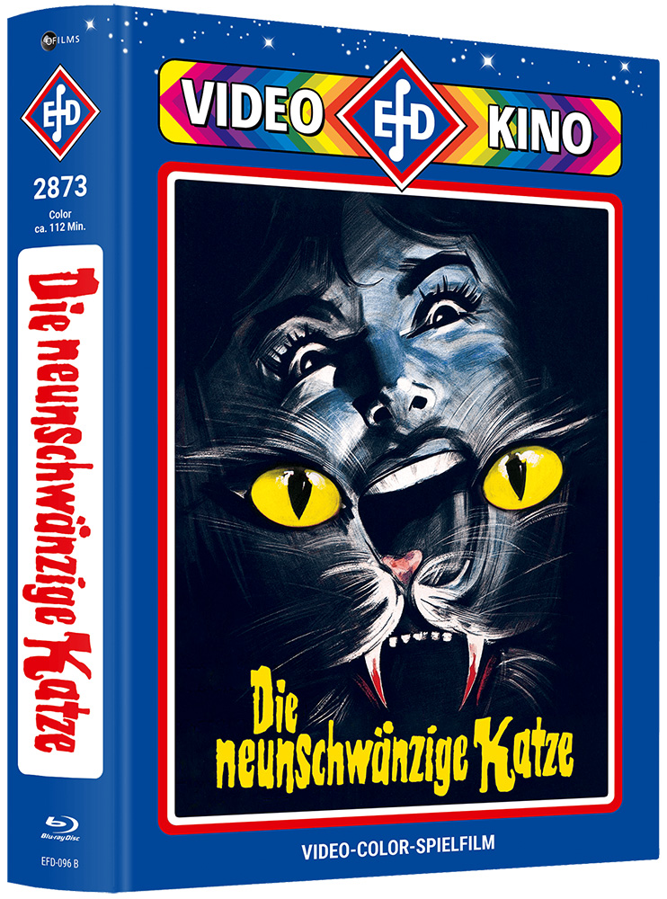 NEUNSCHWÄNZIGE KATZE (Blu-Ray) (2Discs) - Cover B - Mediabook - Limited 222 Edition