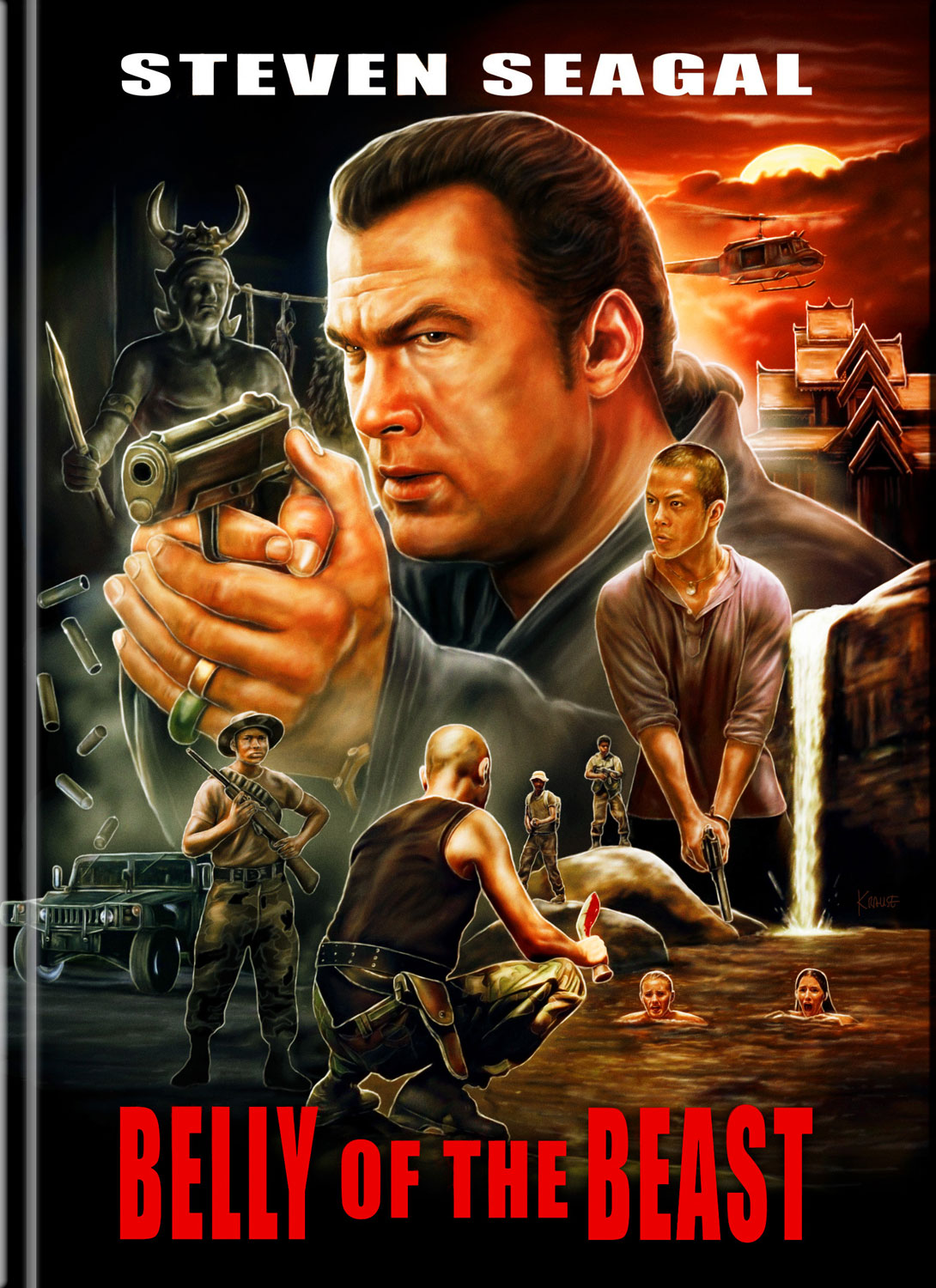 BELLY OF THE BEAST (Blu-Ray+DVD) - Cover D - Mediabook - Limited Edition