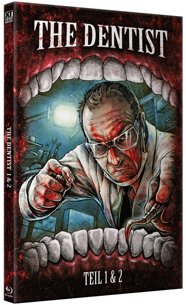 DENTIST, THE 1&2 (Blu-Ray) (2Discs) - große Hartbox - Limited 55 Edition