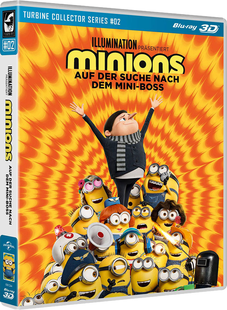 MINIONS - AUF DER SUCHE NACH DEM MINI-BOSS (Blu-Ray 3D) - Turbine Collector Series #02