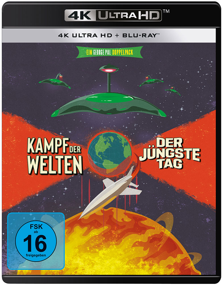 KAMPF DER WELTEN / DER JÜNGSTE TAG (4K UHD+Blu-Ray)