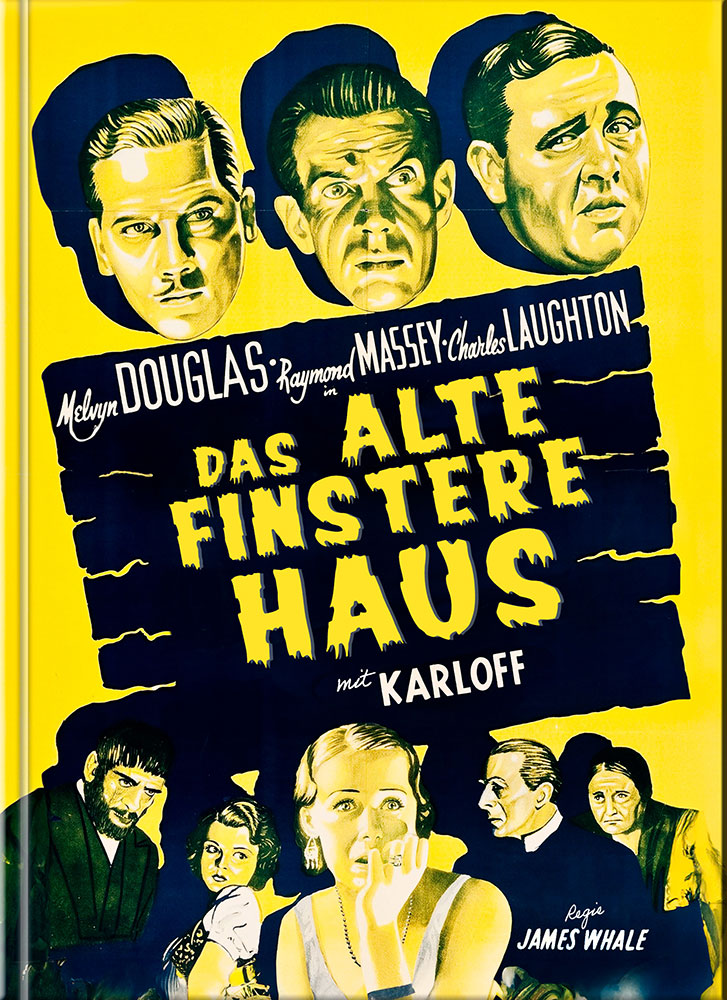 ALTE FINSTERE HAUS, DAS (1932) (s/w) (4K UHD+Blu-Ray) - Cover B - Mediabook - Limited 88 Edition