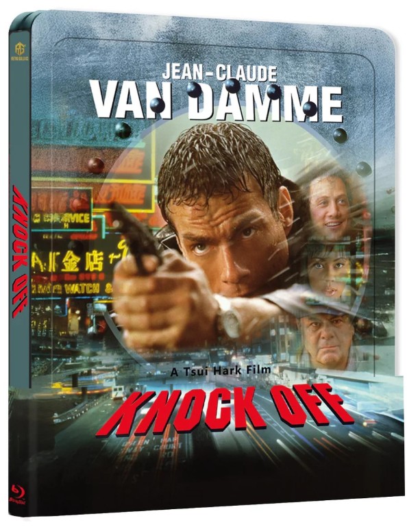 KNOCK OFF - DER ENTSCHEIDENDE SCHLAG (Blu-Ray) - Cover A - Steel Premium Book - Limited 222 Edition