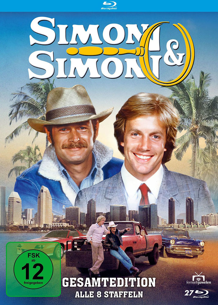 SIMON & SIMON - Die komplette Serie (Blu-Ray) (27Discs)