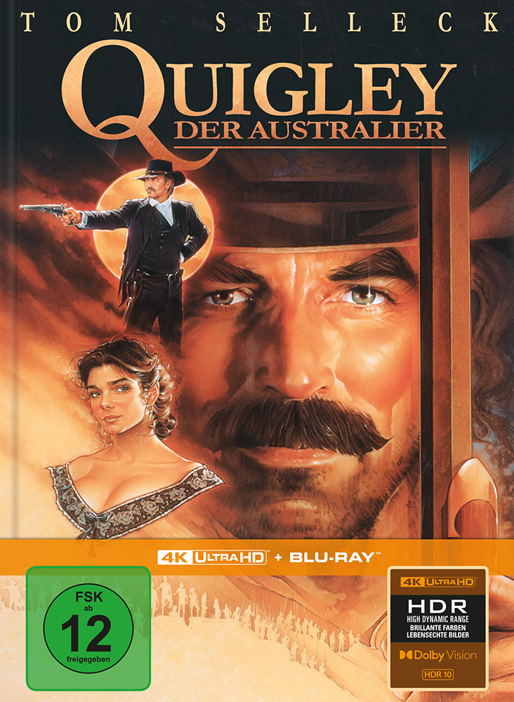 QUIGLEY DER AUSTRALIER (4K UHD+Blu-Ray) - Mediabook - Limited Edition