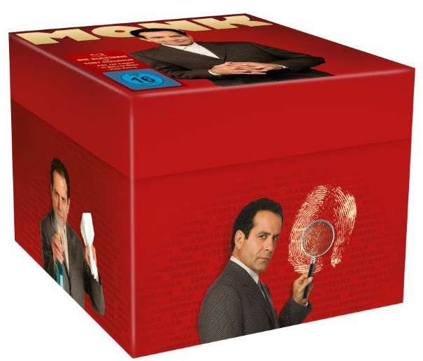 MONK - DIE KOMPLETTE SERIE (Blu-Ray) (32 Discs)