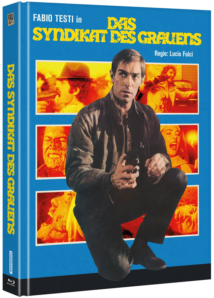 SYNDIKAT DES GRAUENS, DAS (Blu-Ray) - Cover B - Mediabook - Limited 1000 Edition - Uncut
