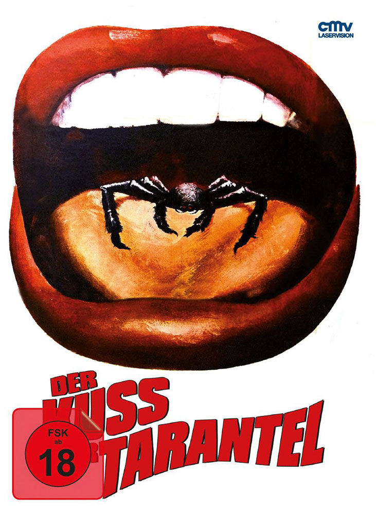 KUSS DER TARANTEL, DER (Blu-Ray+DVD) - Cover B - Mediabook - Limited 333 Edition - Uncut