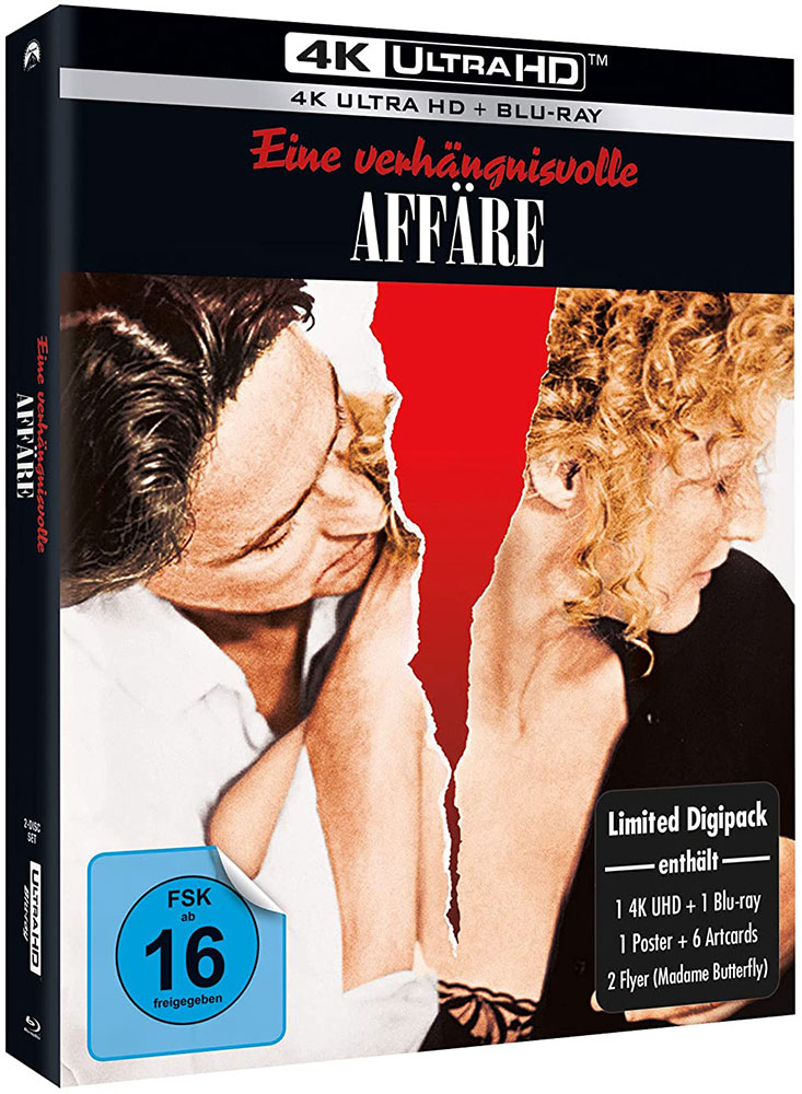 EINE VERHÄNGNISVOLLE AFFÄRE (4K UHD+Blu-Ray) (2Discs) - Limited Digipak Edition