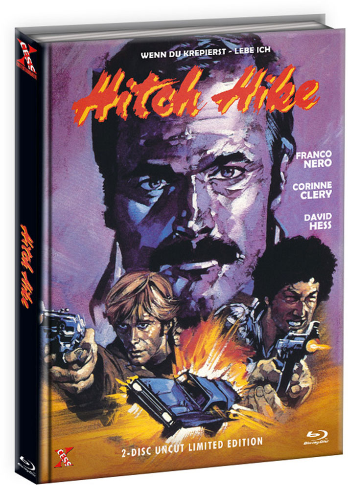 HITCH HIKE - WENN DU KREPIERST LEBE ICH (Blu-Ray+DVD) - Mediabook - Limited 222 Edition