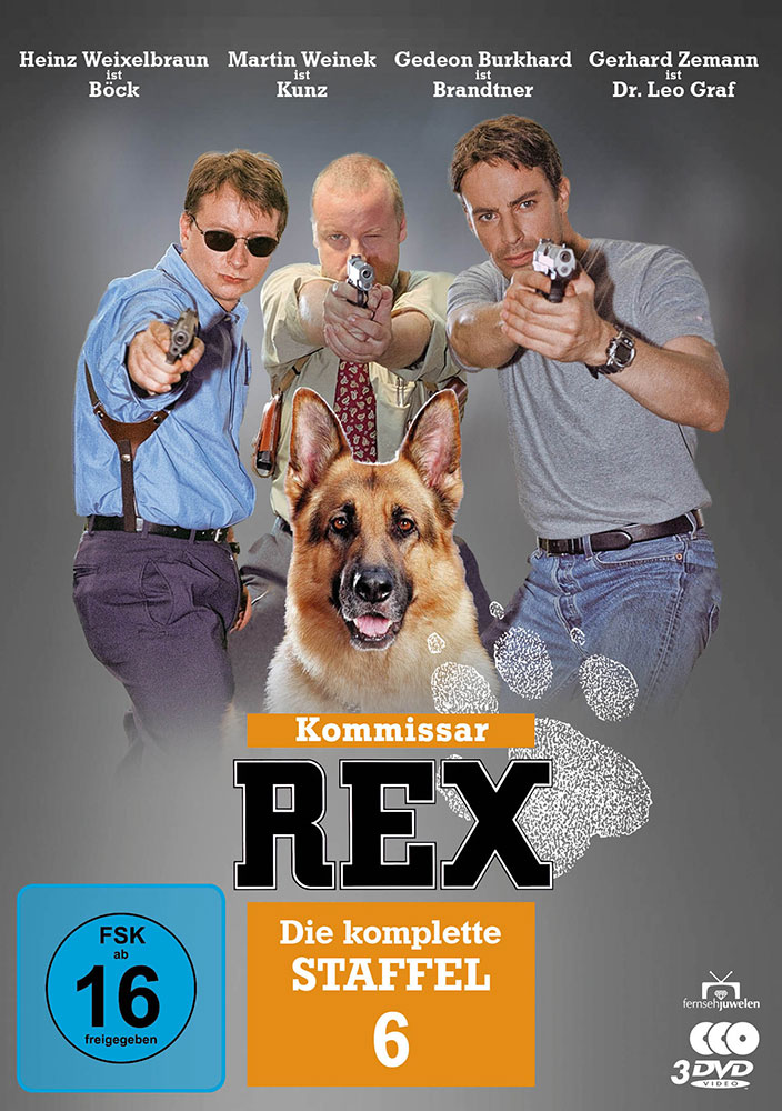KOMMISSAR REX - 6. Staffel (3DVD)