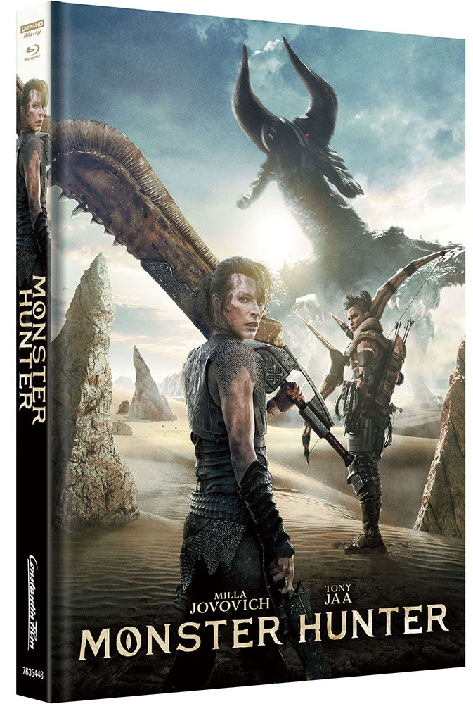 MONSTER HUNTER (4K UHD+Blu-Ray) - Cover C - Mediabook - Limited 333 Edition