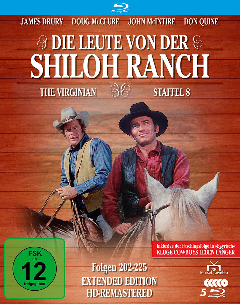 LEUTE VON DER SHILOH RANCH, DIE - Staffel 8 (Blu-Ray) (5Discs)