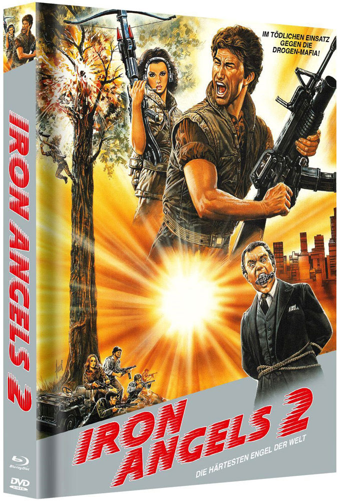 IRON ANGELS 2 (Blu-Ray+DVD) - Cover A - Mediabook - Limited 250 Edition