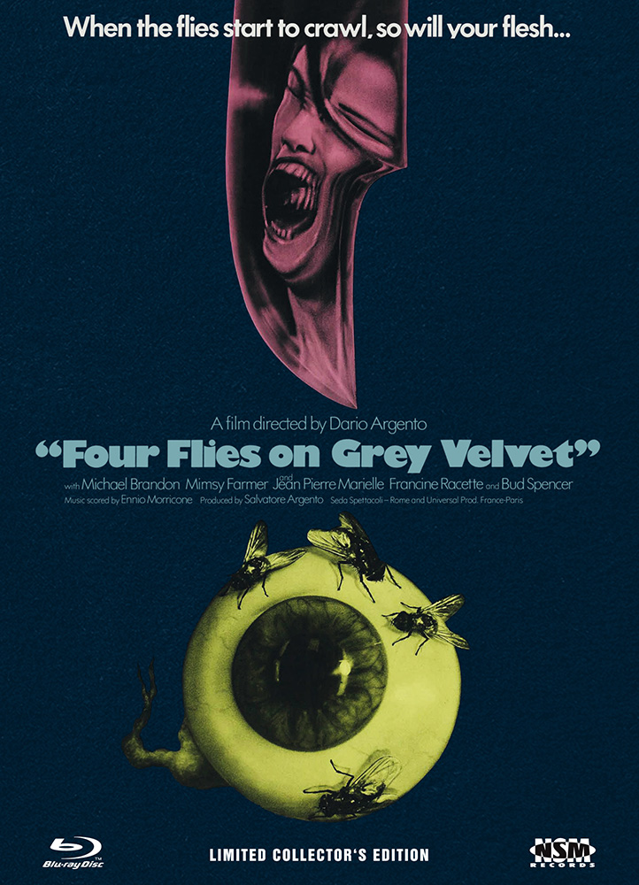 Vier Fliegen auf Grauem Samt - Cover B - Mediabook 111/222