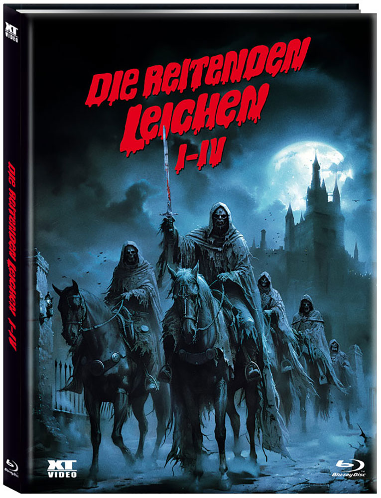 REITENDEN LEICHEN, DIE - Teil 1-4 (Blu-Ray) (4Discs) - Mediabook - Limited Edition - Uncut