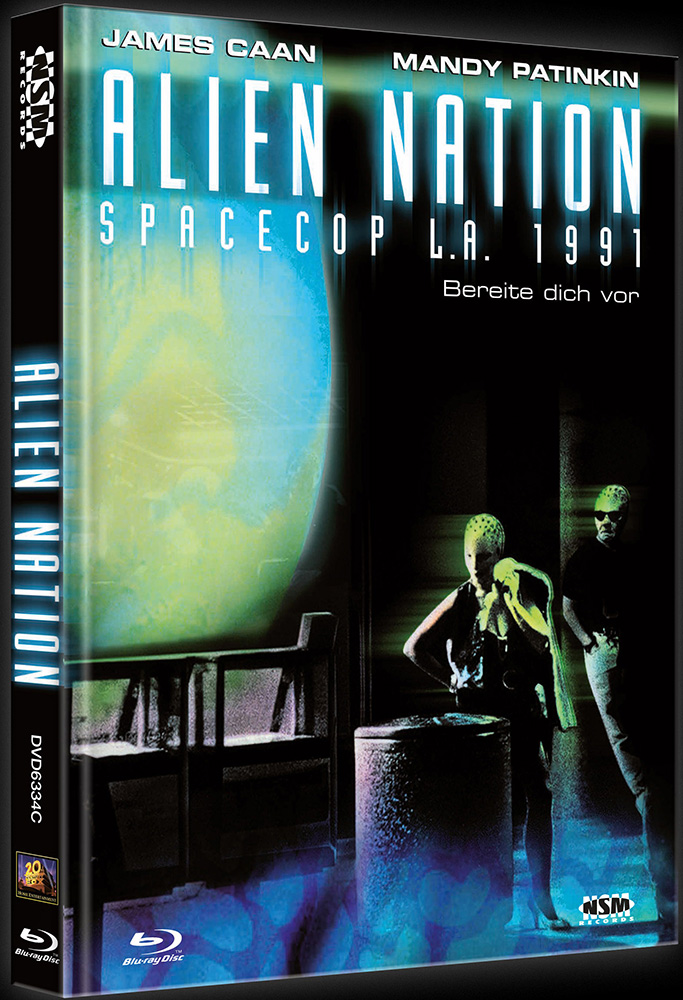 ALIEN NATION - SPACECOP L.A. 1991 (Blu-Ray+DVD) - Cover C - Mediabook - B-Ware ohne Limitierungsnummer!