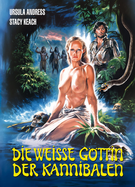 WEISSE GÖTTIN DER KANNIBALEN, DIE (Blu-Ray+DVD) - Cover C - Mediabook - Limited 500 Edition