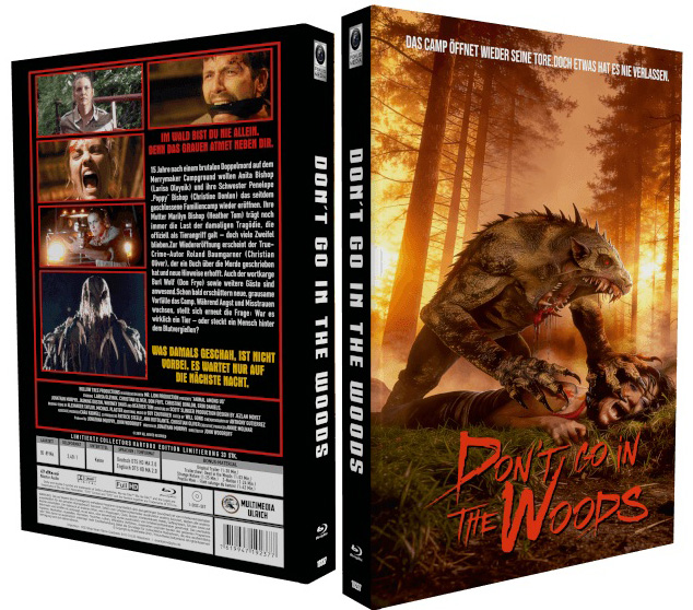 DONT GO IN THE WOODS (Blu-Ray) - große Hartbox - Limited 33 Edition