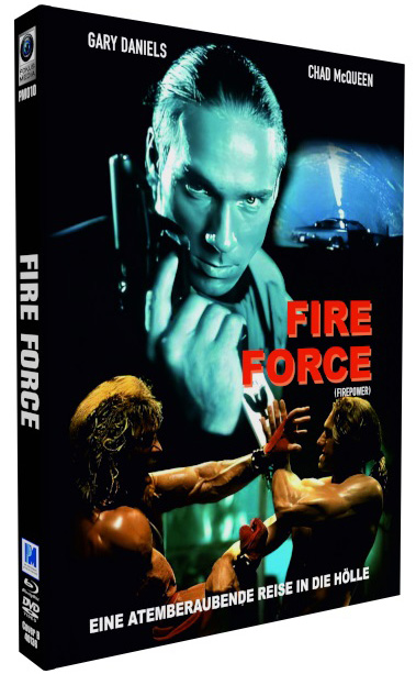 FIRE FORCE (Blu-Ray+DVD) - Cover B - Mediabook - Limited 222 Edition