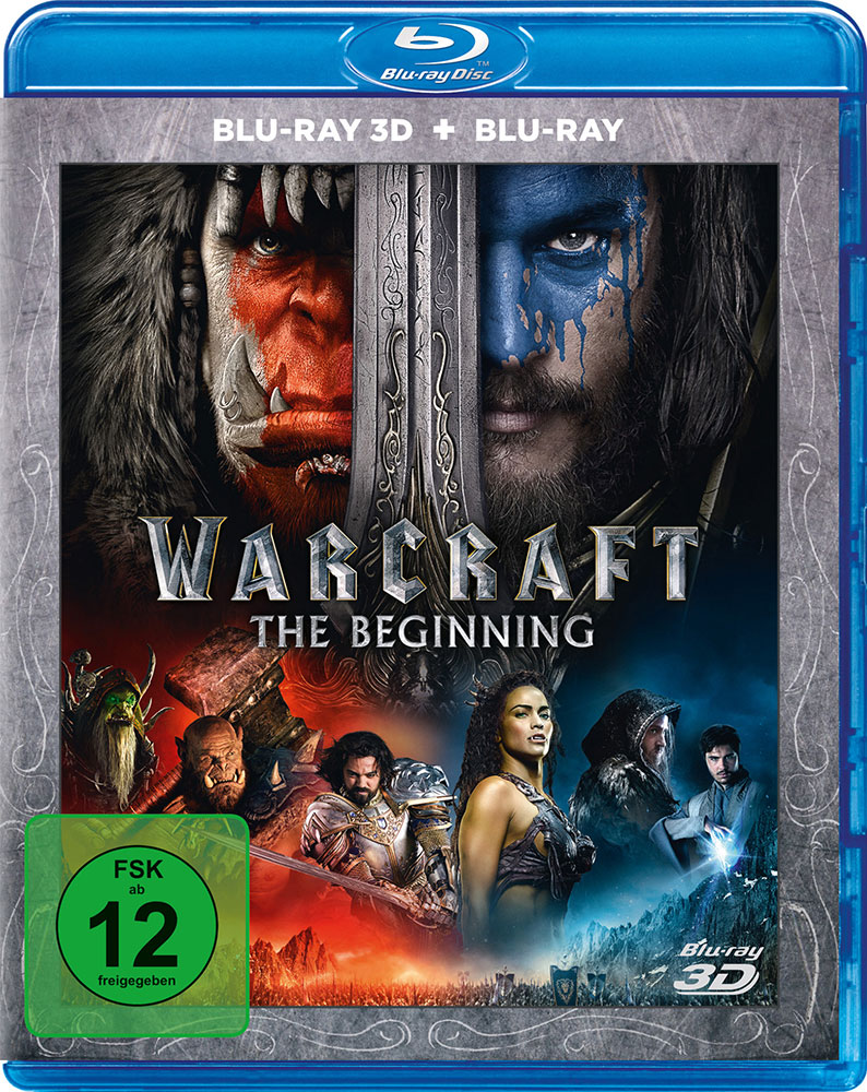 WARCRAFT: THE BEGINNING (Blu-Ray 3D+Blu-Ray) (2Discs) - 2D & 3D Version