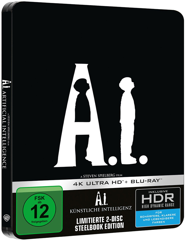 A.I. - KÜNSTLICHE INTELLIGENZ  (4K UHD+Blu-Ray) - Limited SteelBook Edition