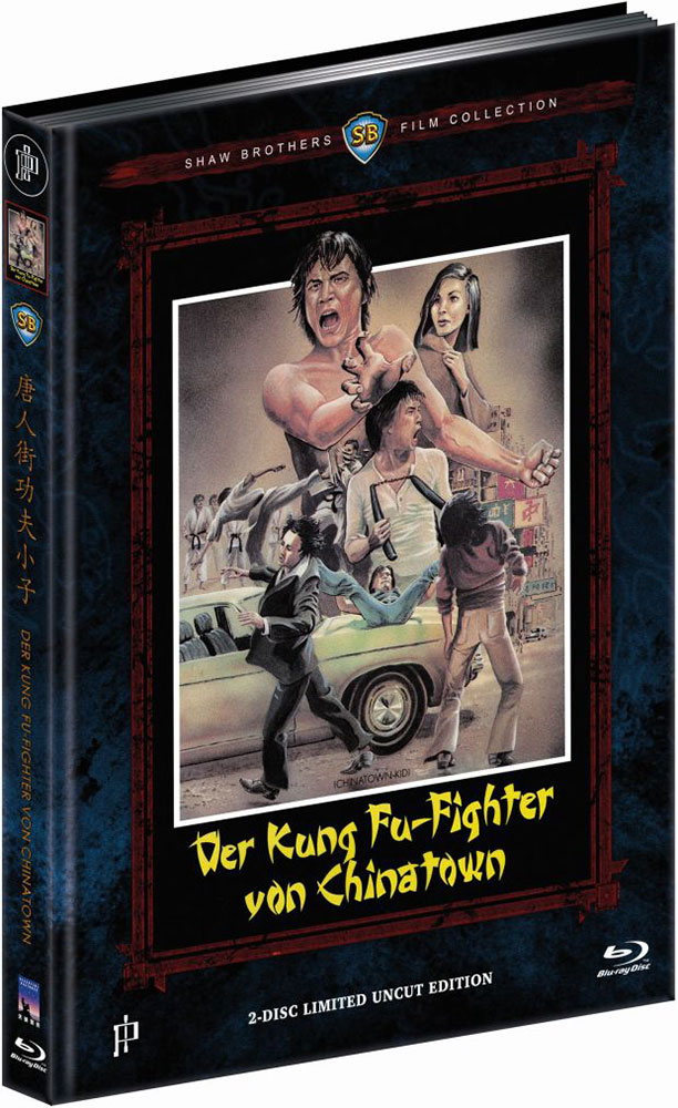 KUNG FU-FIGHTER VON CHINA TOWN, DER (OmU) (Blu-Ray+DVD) - Cover A - Mediabook - Limited 333 Edition