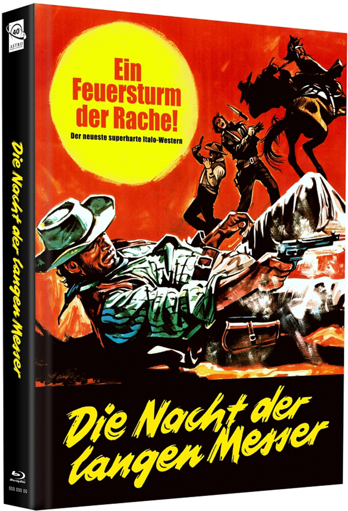 DJANGO - DIE NACHT DER LANGEN MESSER (Blu-Ray+DVD) - Cover H - Mediabook - Limited 66 Edition