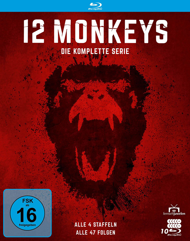 12 MONKEYS - Die komplette Serie (Blu-Ray) (10Discs)