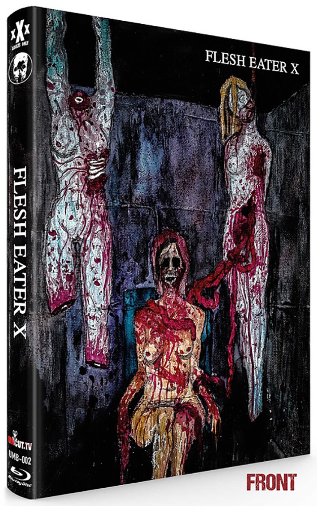 FLESH EATER X (OmU) (Blu-Ray) - Cover A - Mediabook - Limited 123 Edition