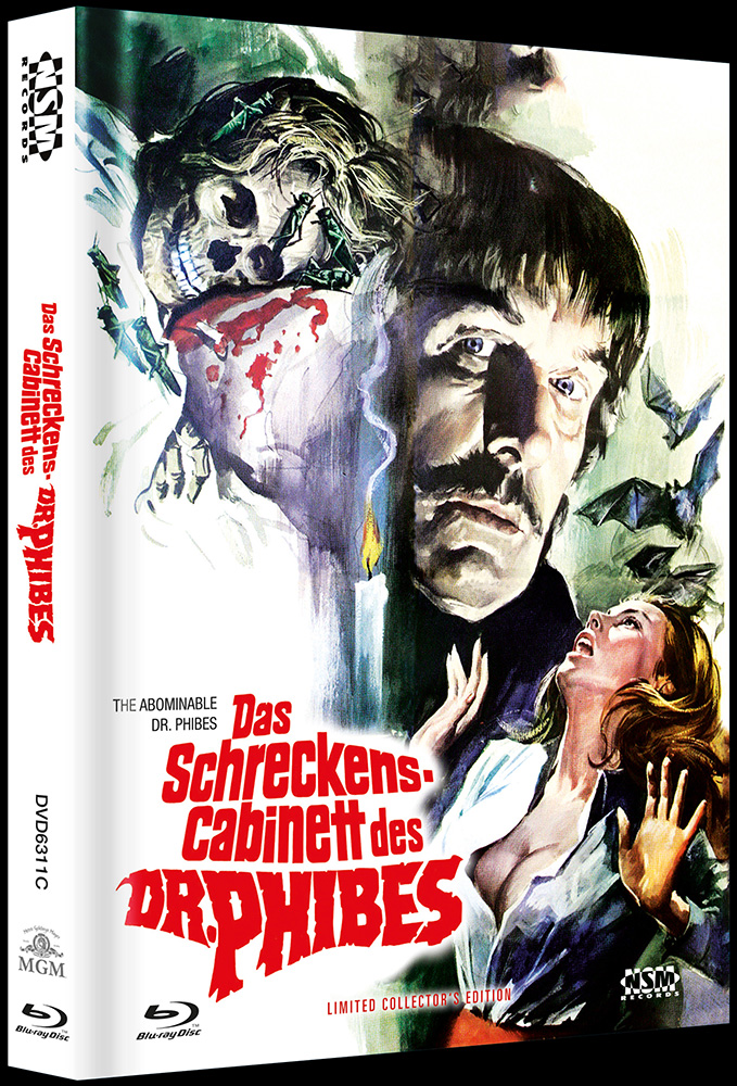 Schreckenscabinett des Dr. Phibes - C - Mediabook 004/333