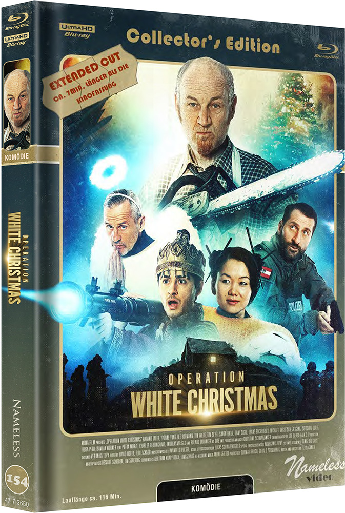 OPERATION WHITE CHRISTMAS (4K UHD+Blu-Ray) - Cover C - Mediabook - Limited 333 Edition