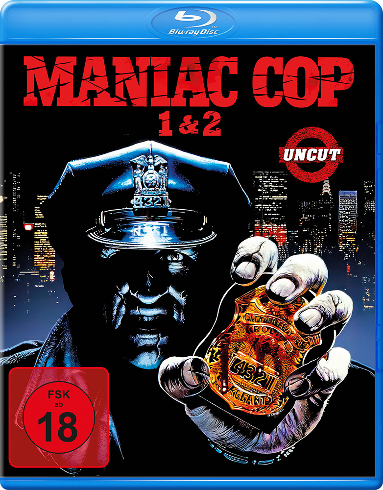 MANIAC COP 1&2 (Blu-Ray) (2Discs)- Keep Case