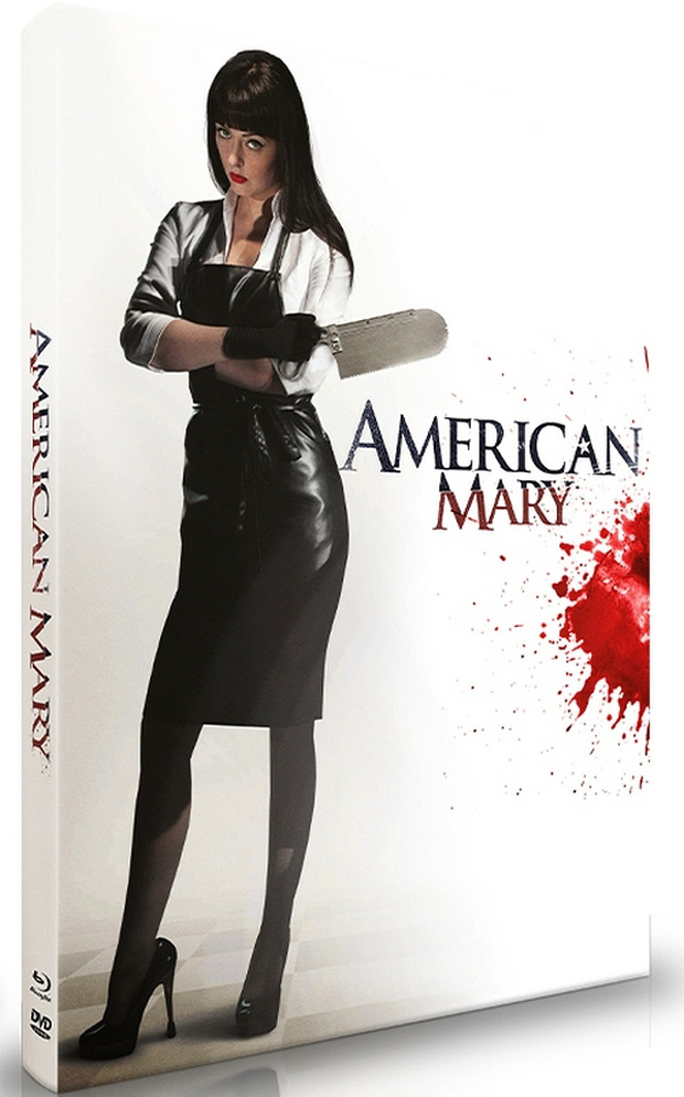 AMERICAN MARY (Blu-Ray+DVD) - Cover B - Mediabook - Limited 333 Edition