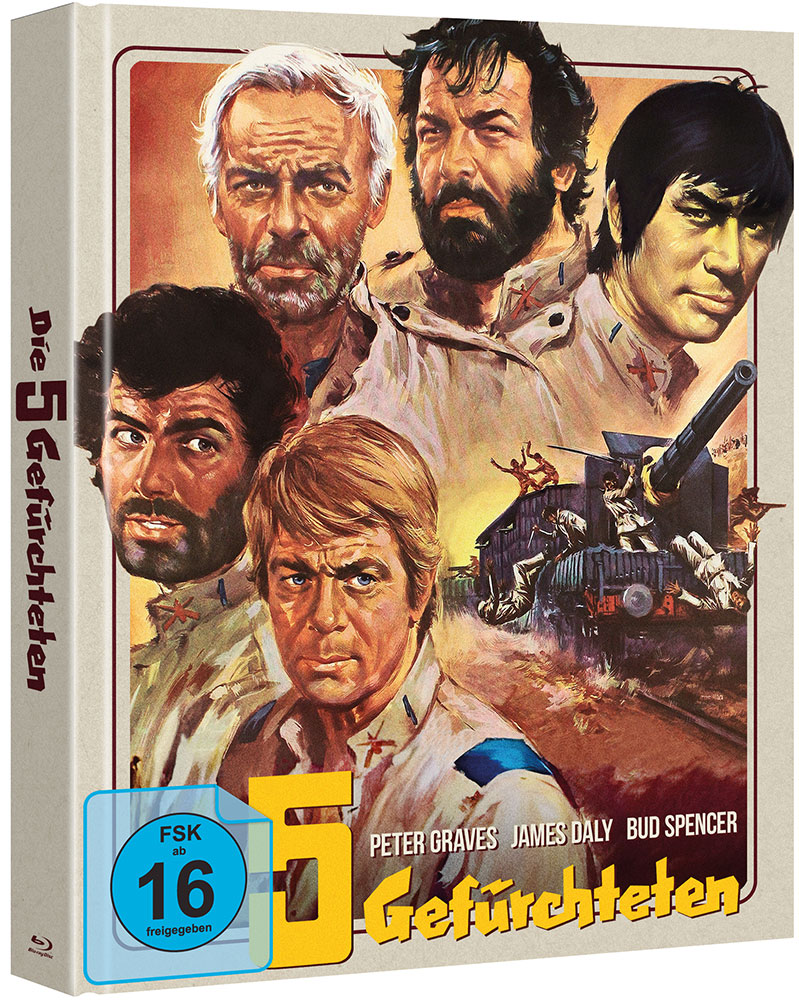 FÜNF GEFÜRCHTETEN, DIE (Blu-Ray) (2Discs) - Cover A - Limited Mediabook Edition