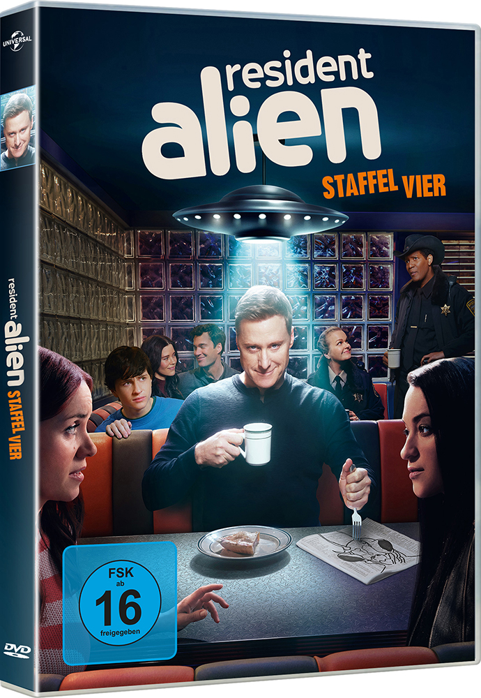RESIDENT ALIEN - Staffel 4 (3DVDs)