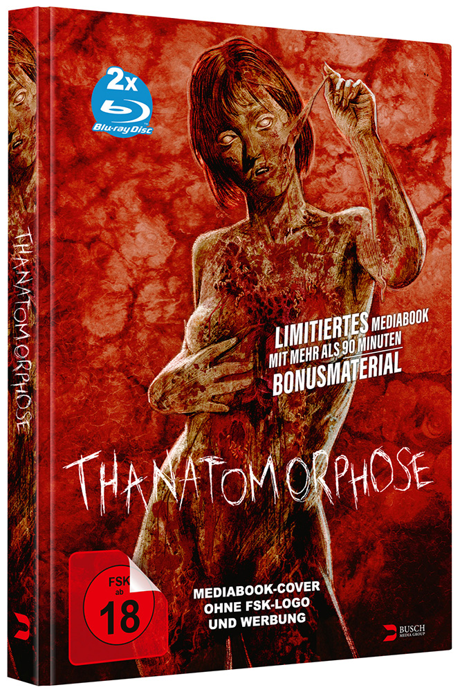 THANATOMORPHOSE (Blu-Ray) (2Discs) - Cover B - Mediabook - Limited Edition