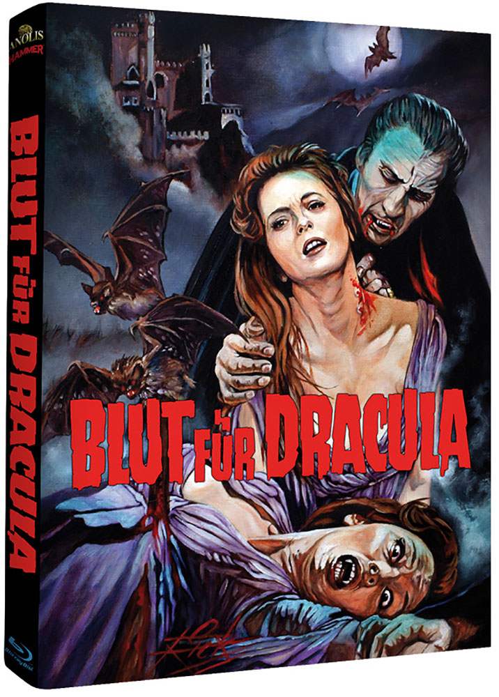 BLUT FÜR DRACULA (Blu-Ray) (2Discs) - Cover G - Mediabook - Limited 222 Edition